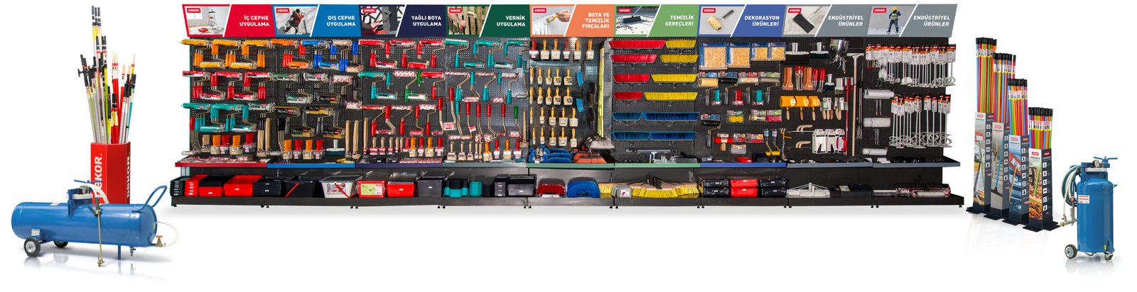 Stands 9100 dekor sergileme konsepti